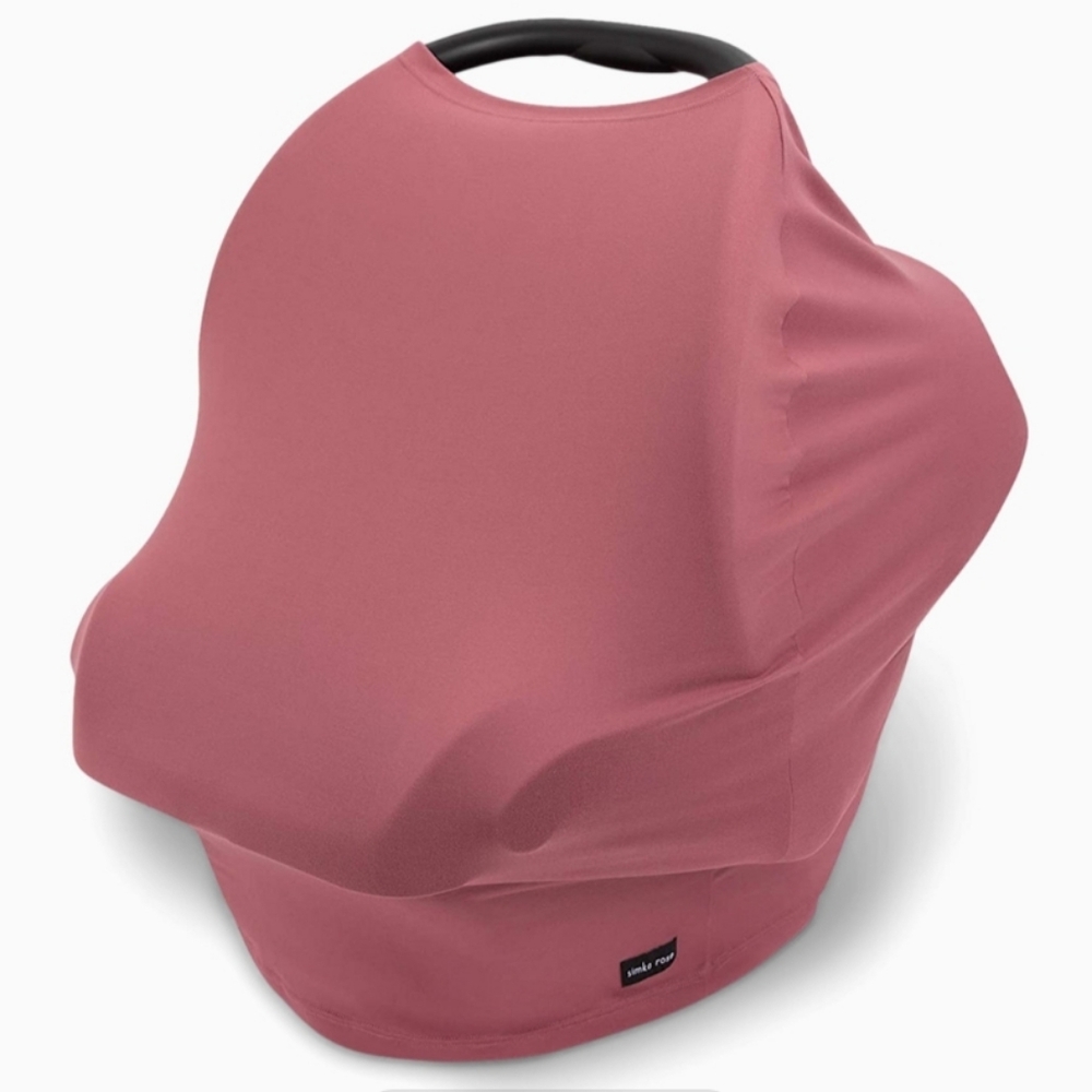 NWT Simka Rose Multi Use Car Seat Cover, Mauve
